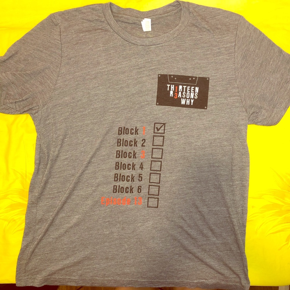 13 Reasons Why tee